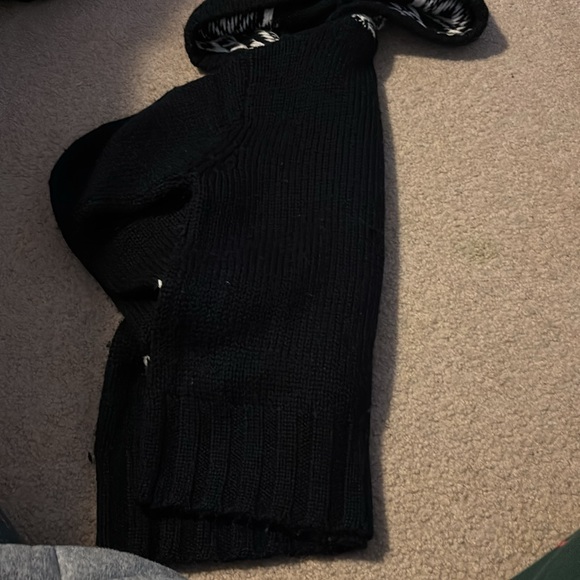 Knit hooded sweater - Picture 2 of 2